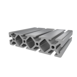 Alu-Profil 6 30x120, I-Typ, Zuschnitt 100 mm