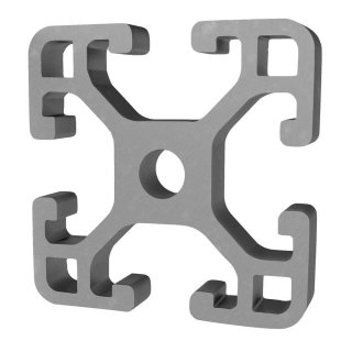 Alu-Profil 6 30x30 leicht, I-Typ, Zuschnitt 100 mm