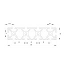 Alu-Profil 6 30x120 leicht, I-Typ, Zuschnitt 100 mm