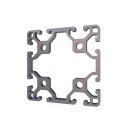 Alu-Profil 6 60x60 leicht, I-Typ, Zuschnitt 100 mm