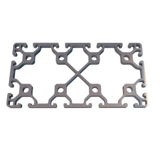 Alu-Profil 6 60x120 leicht, I-Typ, Zuschnitt 100 mm