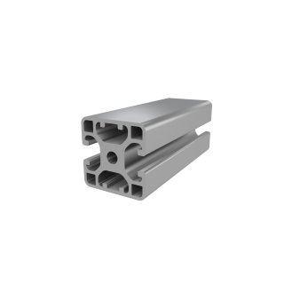 Profile 40x40 2N 180° per 1990 mm +/- 5 mm, I-Type, slot 5