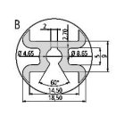 T-Slot Plate  PR 150 different length