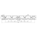 T-Slot Plate  PR 250 different length