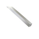 Aluminium square bar  25x25 mm, 1 m  ± 5mm
