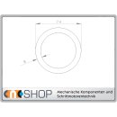 Aluminium Rundrohr, Außendurchmesser  30 mm, Wandstärke 2,0 mm, Alu Rohr, je m ± 5mm  Alu Rohr