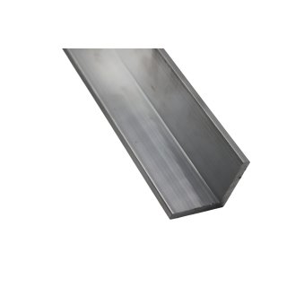 Aluminium Winkel gleichschenkelig  20 x 20 x 2 mm, Alu, je 500 mm ± 5mm
