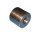 Trapezoidal nut 10x03 left hand thread RG7 straight, red bronze