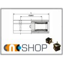 Linear Bushing with Housing SMA-L 8 mm Shaft