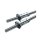 Ball Screw DM 16 mm, 5 mm Pitch, Length 600 mm, Machined Ends