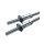 Ball Screw DM 16mm, 5mm Pitch, Length 1200mm, Machined Ends