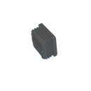 Lamellenstopfen quadr. 150/150 x 5-8 PE, Farbe schwarz