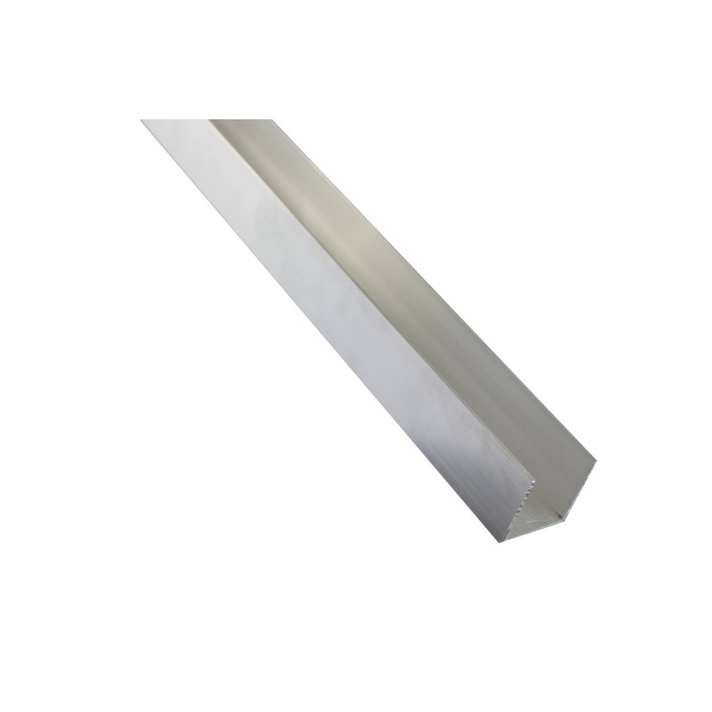 Aluminium U-Profil 40 x 40 x 40 x 3,0 mm, Alu, je m ± 5mm, 14,07 €