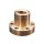 Trapezoidal nut 10x04 (P2) right hand, ready-to-install flanged nut RG7